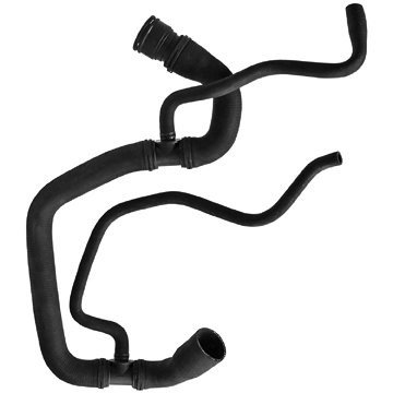 72348 Curved Radiator Coolant Hose for 2004-2011 Mitsubishi Galant, Black