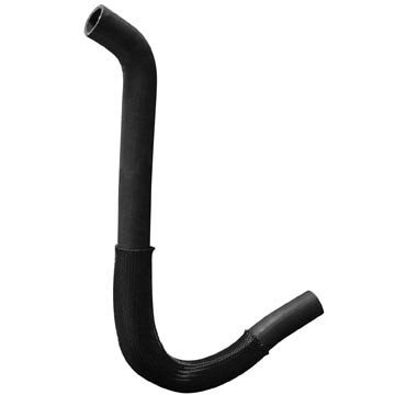 72453 Curved Radiator Coolant Hose for 2007-2015 Ford Edge, Black