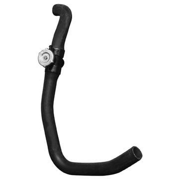 Curved Radiator Coolant Hose - Black - Compatible with BMW 745i (2002-2005) - Durable Design