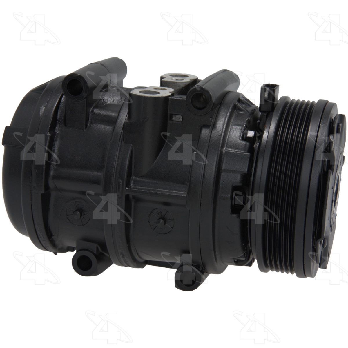 57110 AC Compressor with Clutch for 1987-1993 Ford E150 Econoline Club Wagon