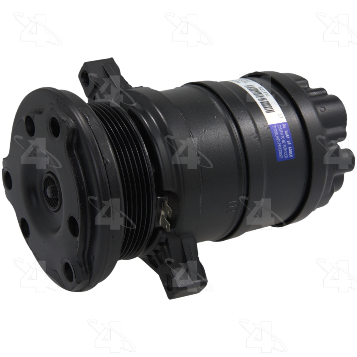 57263 AC Compressor with Clutch for 1987-1988 Cadillac Allante