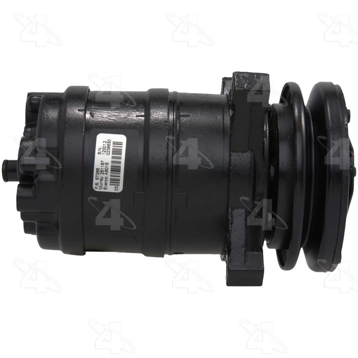 57265 AC Compressor with Clutch for 1983-1986 Pontiac 6000