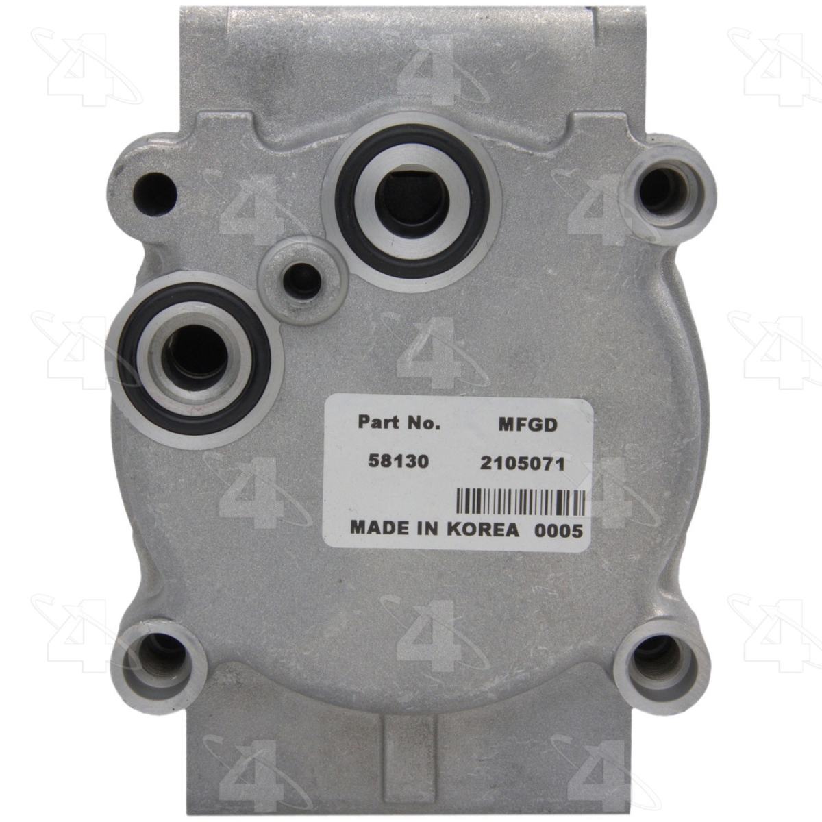 58130 AC Compressor with Clutch for 1992-2002 Ford Escort