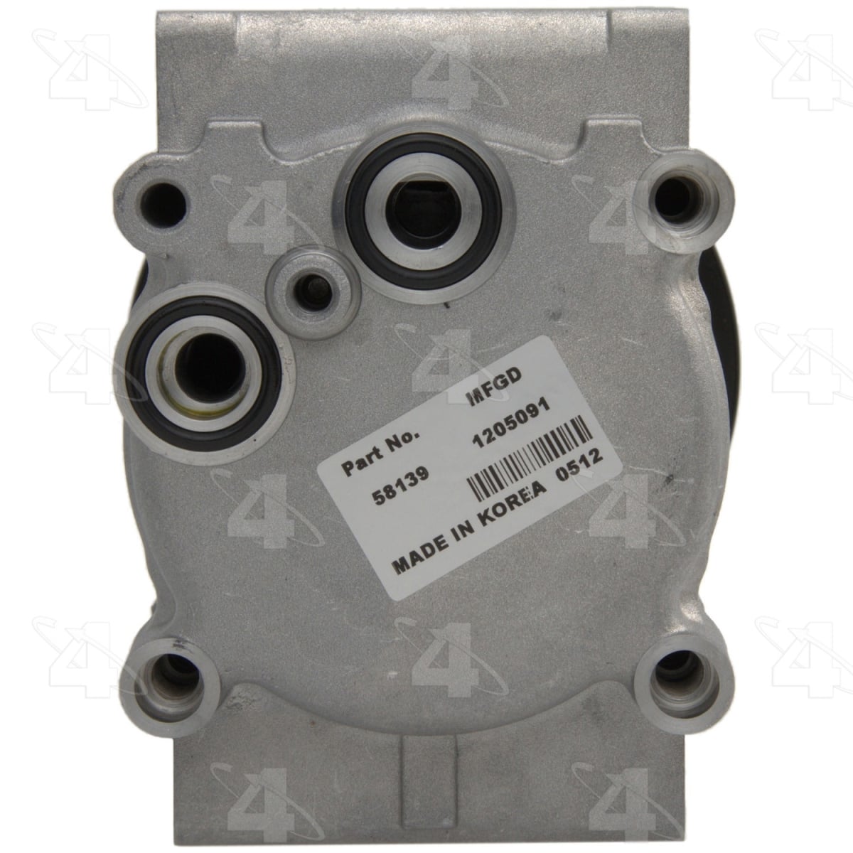 58139 AC Compressor with Clutch for 1993-2002 Nissan Quest