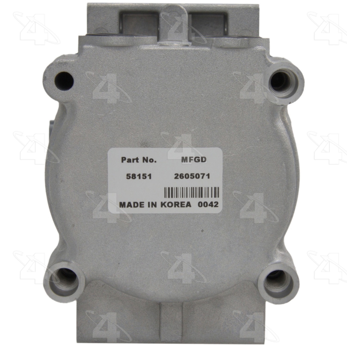 58151 AC Compressor with Clutch for 2005-2006 Ford F150