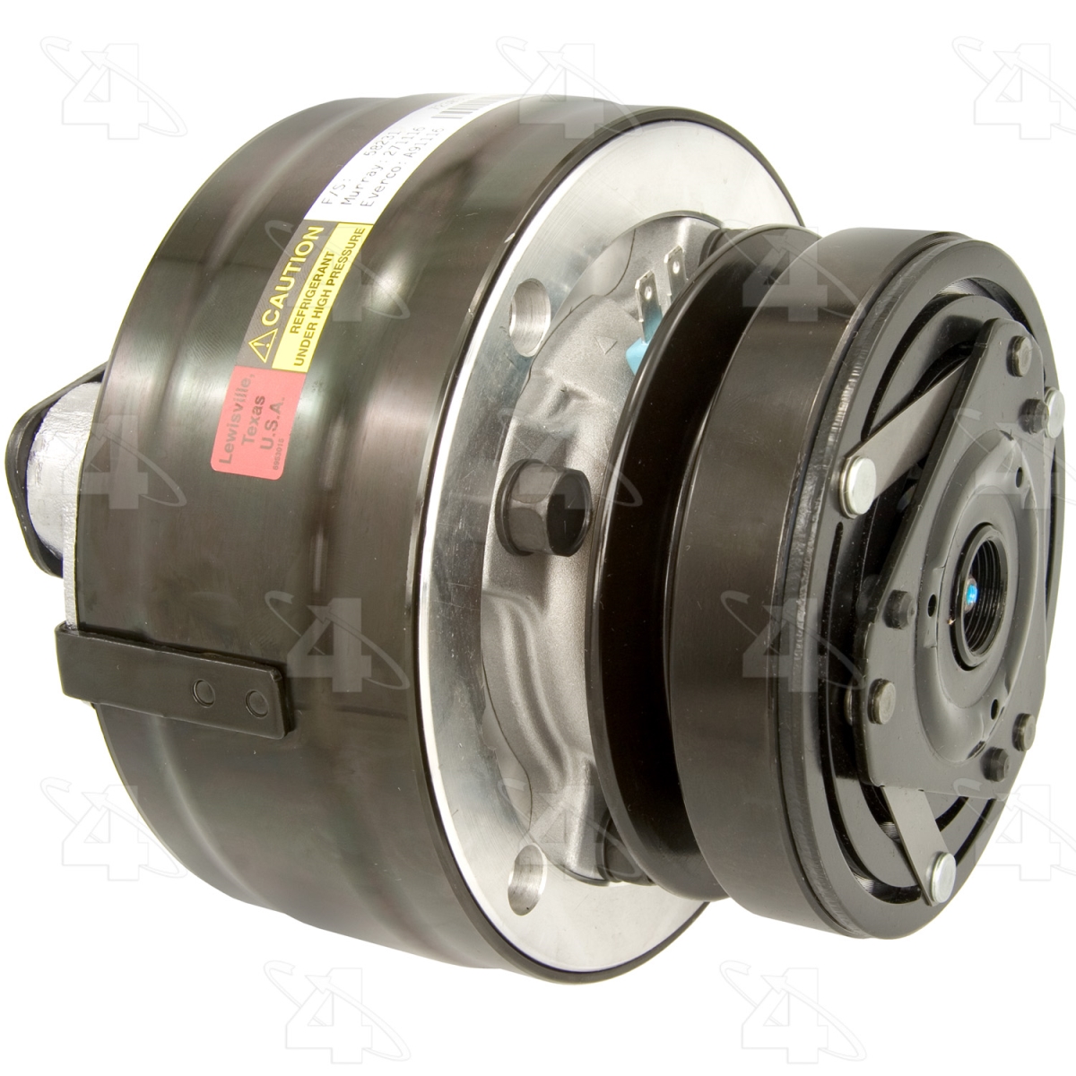 58231 AC Compressor with Clutch for 1977-1982 Chevrolet Corvette