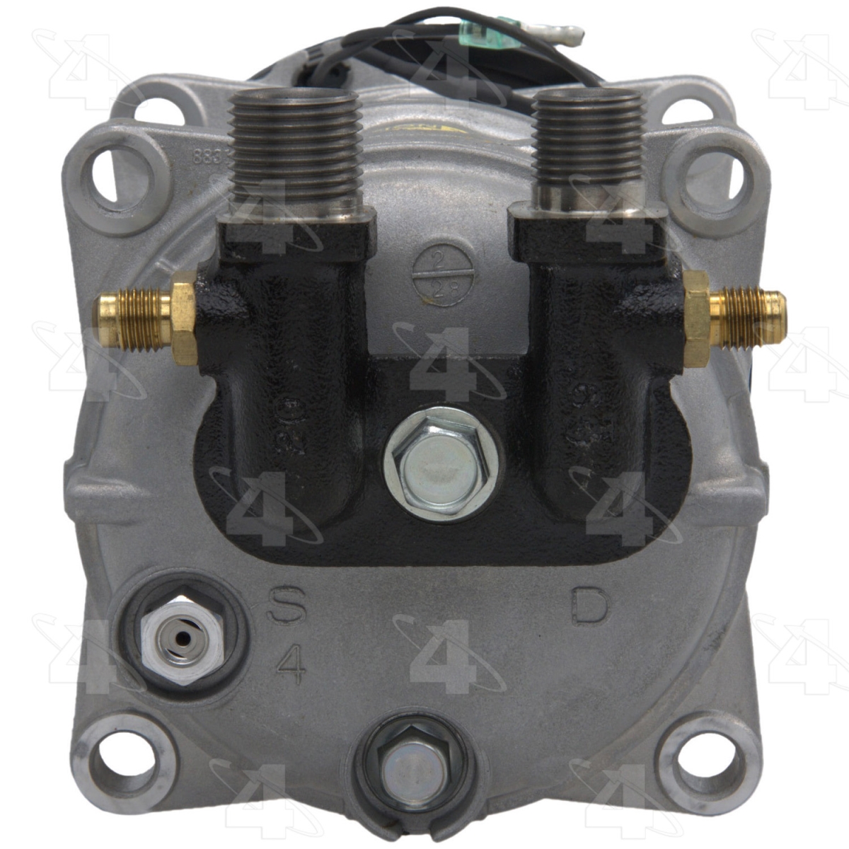 58521 AC Compressor with Clutch for 1991-1995 Volvo 940
