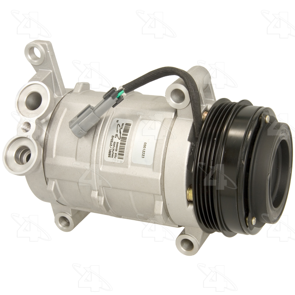 58901 AC Compressor with Clutch for 1999-2002 Chevrolet Silverado 1500