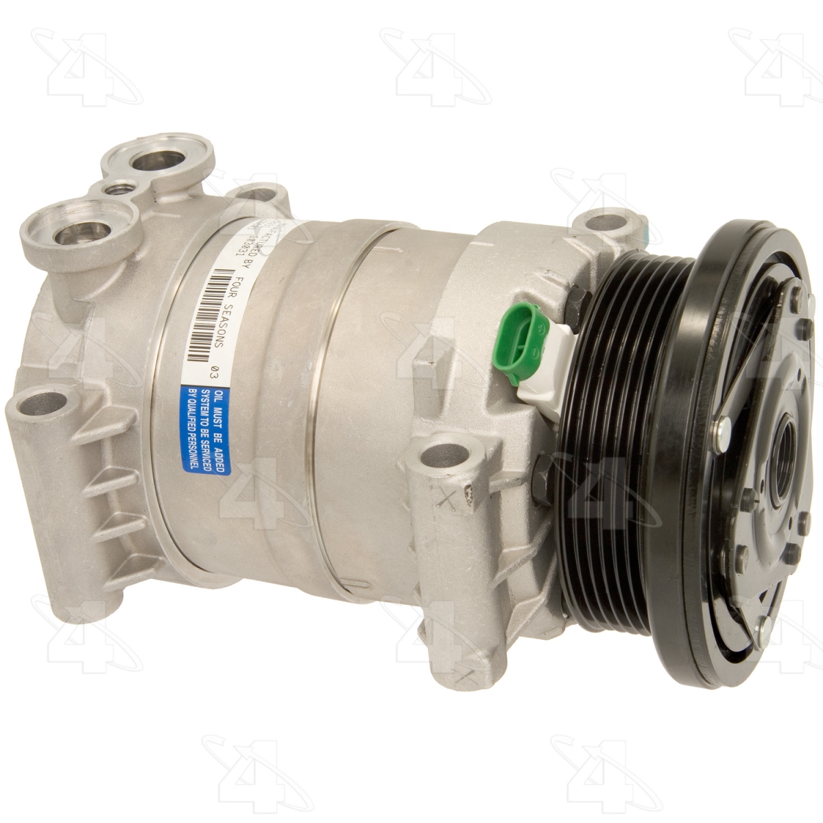 58931 AC Compressor with Clutch for 2001-2002 Chevrolet Express 1500