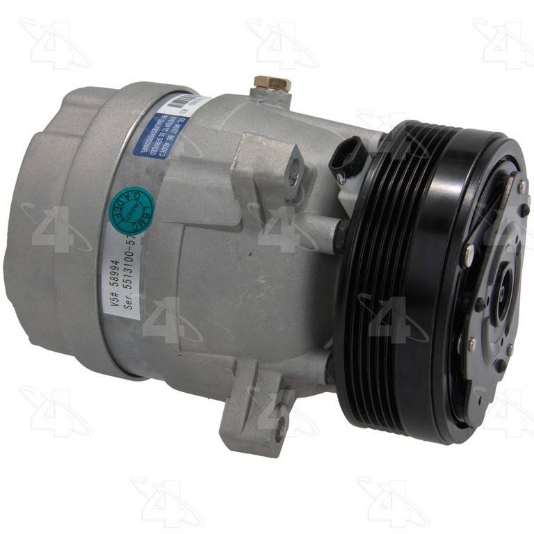 58994 AC Compressor with Clutch for 1996-2005 Buick LeSabre