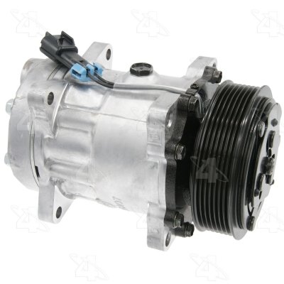 78597 AC Compressor with Clutch for 1997-1998, 2000 Chevrolet C6500 Kodiak