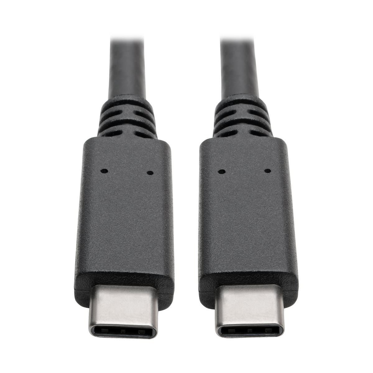 3 ft. USB 3.1 Gen 2 Cable with 5A Rating, Black
