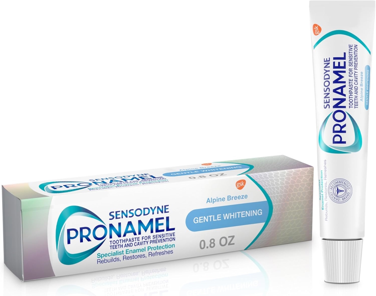 Picture of Sensodyne HD-12Travel0.8 12-Pack Sensodyne Toothpaste&#44; Gentle Whitening&#44; Alpine Breeze&#44; 0.8 oz