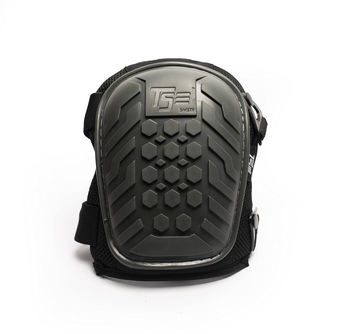 HD-MKneePad  Heavy Duty Medium Professional Knee Pads, Double Strap and Adjustable Clips Hex Pro Knee Pads for Work