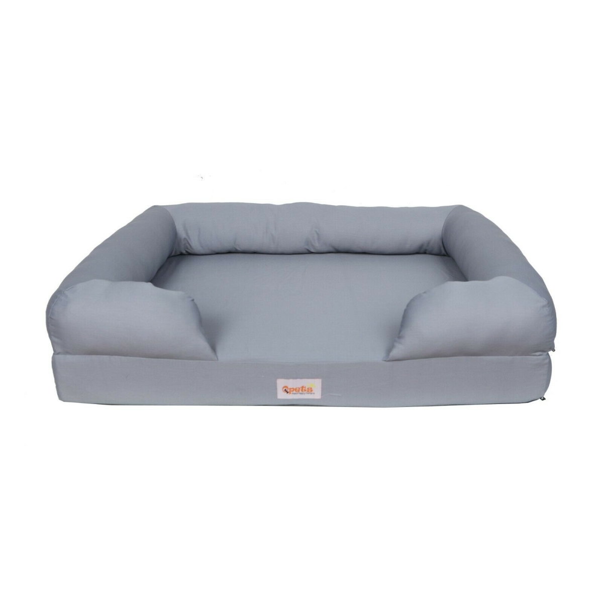 Picture of Qpets QPB36 Qpets Memory Foam Dog Bed, Ultimate Dog Lounge, Waterproof, Washable Cover, Skin Contact Safe (Large)