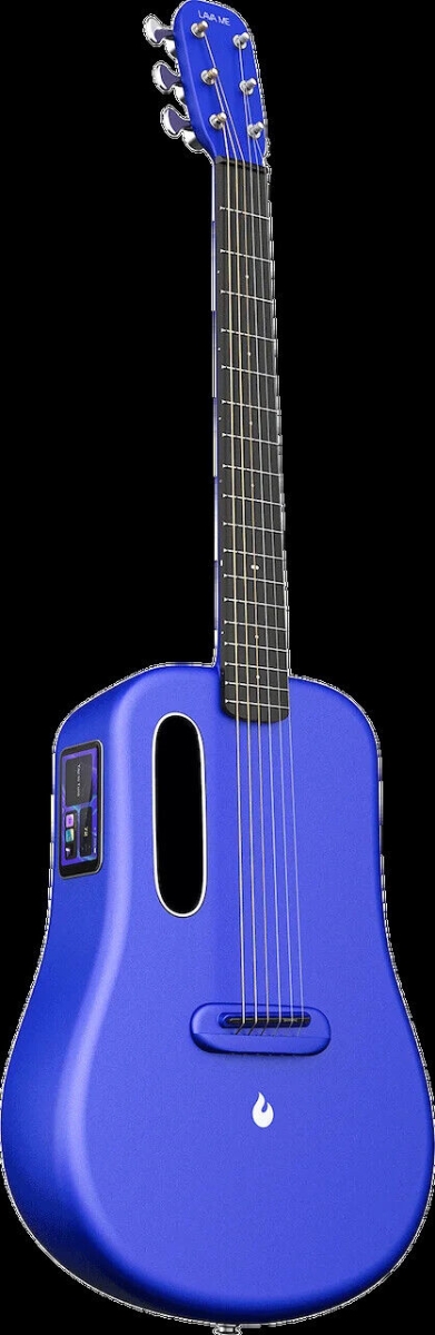 L9120005-1B 36 in. 3 Touch Smart Guitar with Space Bag, Blue -  Lava Music