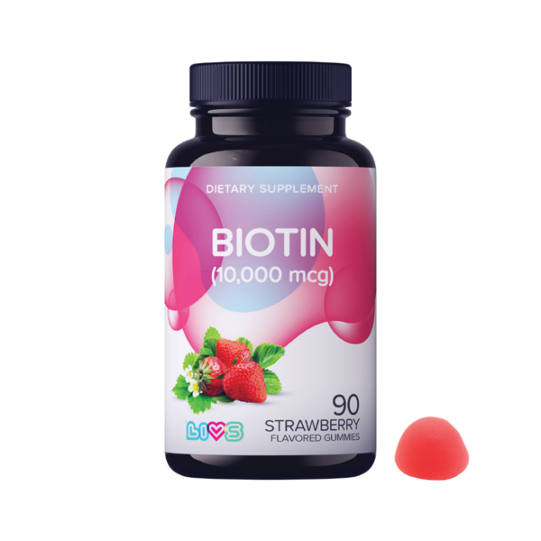 Picture of Livs 669356443437 Biotin Vitamin Gummies