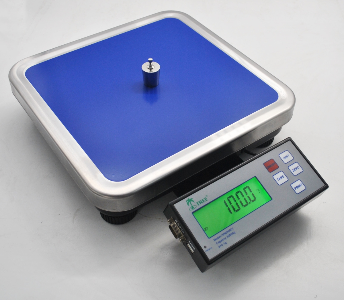 HRB 30001 30,000 kg x 0.1 g High Capacity High Resolution Balance