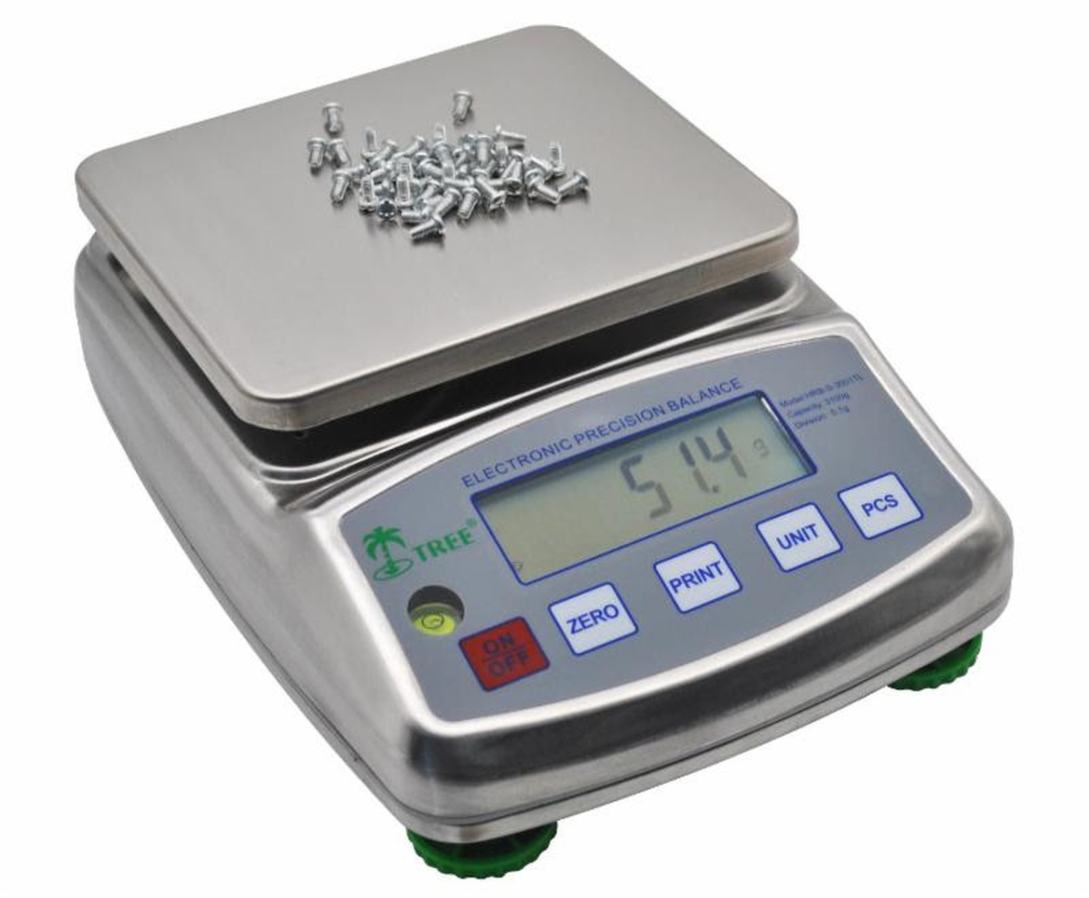 HRB-S 3001 3000 x 0.1 g Stainless Steel Top Loading Balance