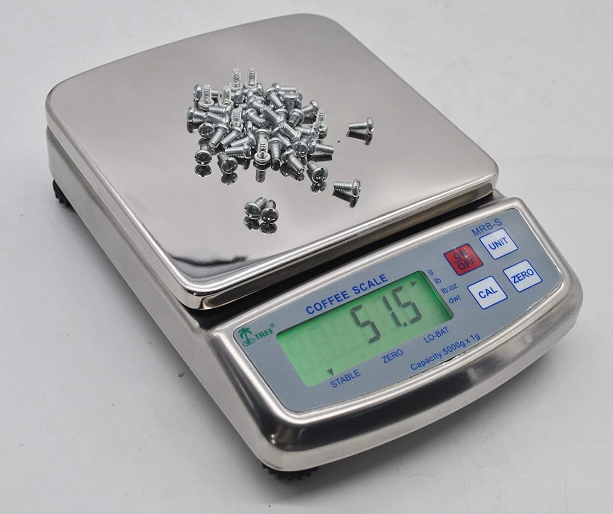 Picture of LW Measurement MRB-S 2201 2200 x 0.1 g Stainless Steel Mid Range Balance