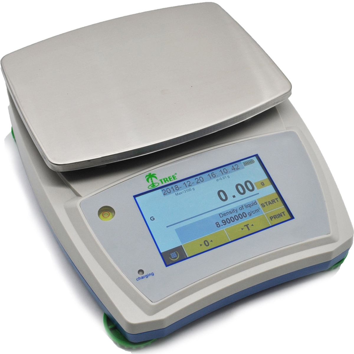 TSC-10001 10,000 x 0.1 g High Resolution Touch Screen Balance
