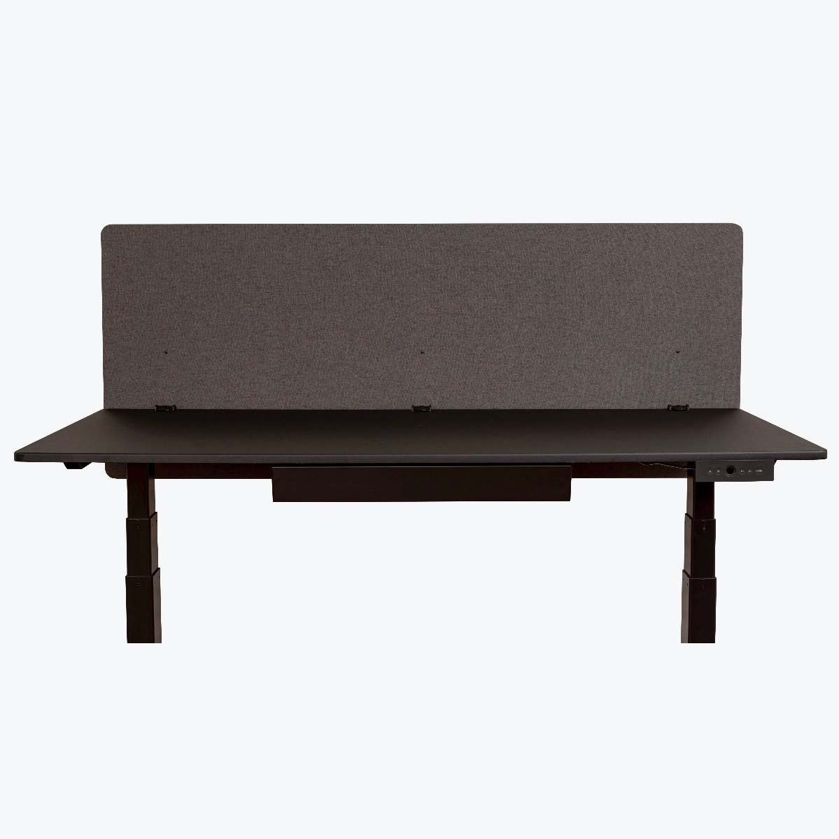 Picture of Luxor RCLM6024SG Reclaim Desktop Privacy Panel, Slate Gray