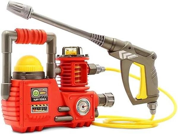 Picture of Nuegear TM57781 Tuff Tools Power Washer - Kids Outdoor Tool Toy&#44; Water Spray Action & Hose Connecting