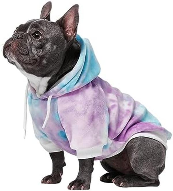 Picture of Nuegear TM57794 Premium Quality&#44; Buttery Soft&#44; Superior Comfort Hoodie - Suitable for All Breeds - 90s Retro Sky Dye - Small