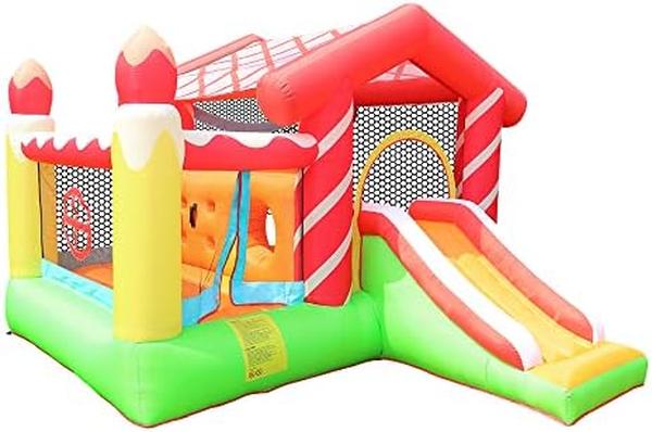 Picture of Nuegear TM57796 18 x 8.2 ft. Inflatable Obstacle Course Bounce House Kids 3-6 with Dual Tunnels&#44; Large Slide&#44; Climbing & Obstacles
