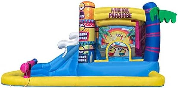 Picture of Nuegear TM57799 Inflatable Air Bounce House with Air Blower&#44; Jumping Castle with Slide