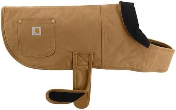 Picture of Nuegear TM57501 Firm Duck Insulated Dog Chore Coat&#44; Brown & Brass