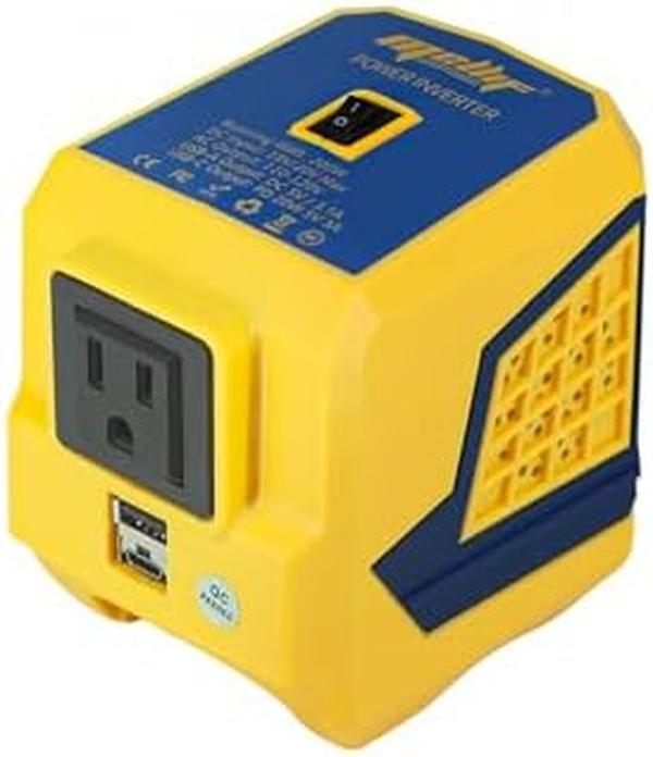 Picture of Nuegear TM57507 Power Inverter for Dewalt 20V MAX Battery Portable Power Station with 2 USB Ports