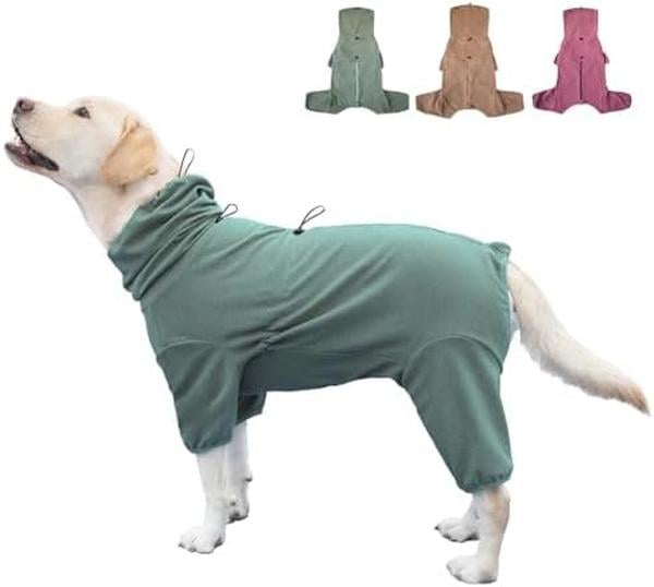 Picture of Nuegear TM57528 Stretch Surgical Recovery Dog Pajamas&#44; Green - 6XL