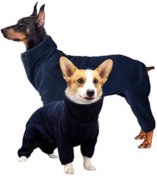 Picture of Nuegear TM57843 Dog Winter Coat Soft Fleece Pullover Pajamas - Small to Large