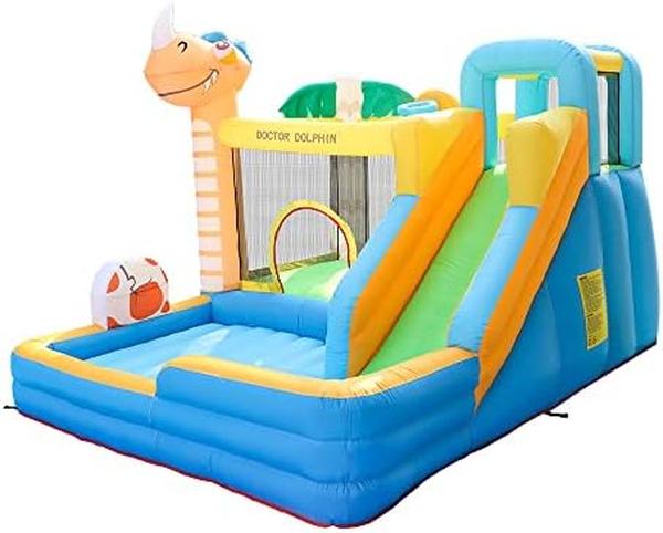 Picture of Nuegear TM57863 88 x 88 x 43.75 in. 8 ft. 6 Handles&#44; PVC&#44; Ages 5 & Up Inflatable Dome Rocking Bouncer
