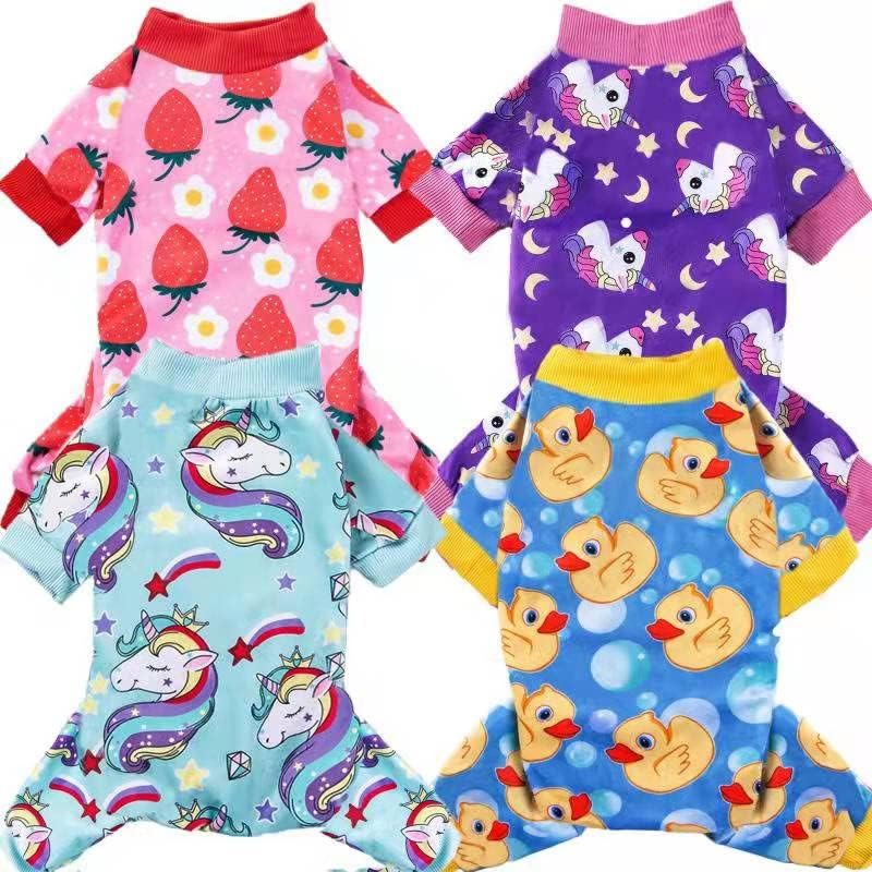 Picture of Nuegear TM58193 Dog Pajamas for Small Dogs - 4 Piece