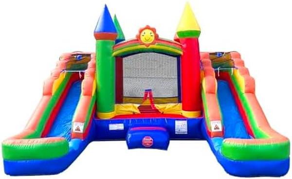 Picture of Nuegear TM57885 Outdoor & Indoor Jumping Castle with Blower for Kids 3-12