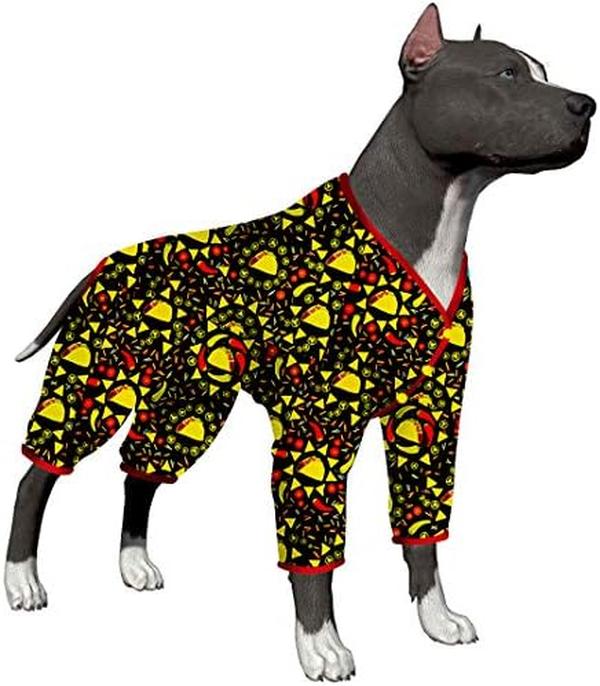 Picture of Nuegear TM57904 Post Surgery Wear&#44; Lightweight Pitbull Dog Pullover Pajamas - Large