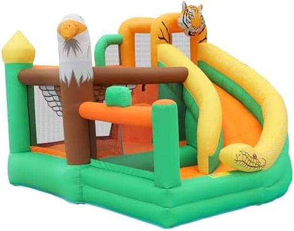 Picture of Nuegear TM57615 Indoor Bounce House for Kids Inflatable Castle Toddler Bouncy House with Ball Pit