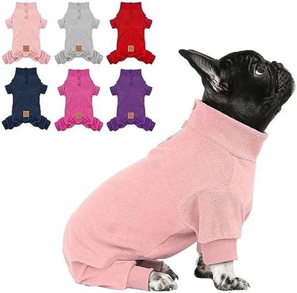 Picture of Nuegear TM57619 Warm Dog Winter Coat Thermal Sweater Pajamas&#44; Pink - Small