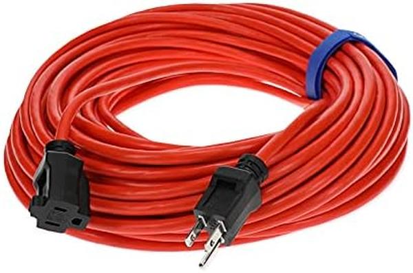 Picture of Nuegear TM57642 5.33 SJTW 3-Prong Grounded Plug Power 100 ft. Outdoor Extension Cord&#44; Orange