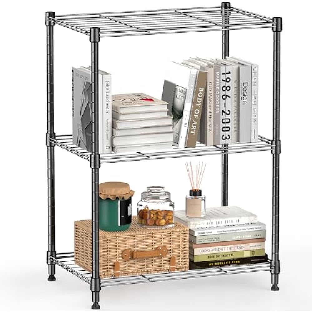 Picture of Nuegear TM57942 18 x 12 x 26 in. 3-Tier Utility Shelving Unit Steel Organizer Wire Rack for Home
