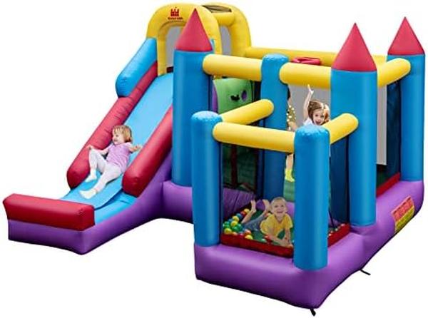 Picture of Nuegear TM57719 18 x 8.2 ft. Inflatable Obstacle Course with Slide for Kids 3-12