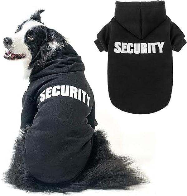 Picture of Nuegear TM58088 Brushed Fleece Security Dog Hoodie Sweaters for Small to Large