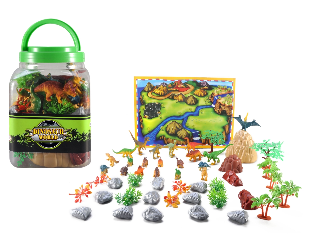 Picture of Netjett XS67005 UNO1RC Kids Boys & Girls Dinosaur Play Set - 50 Piece