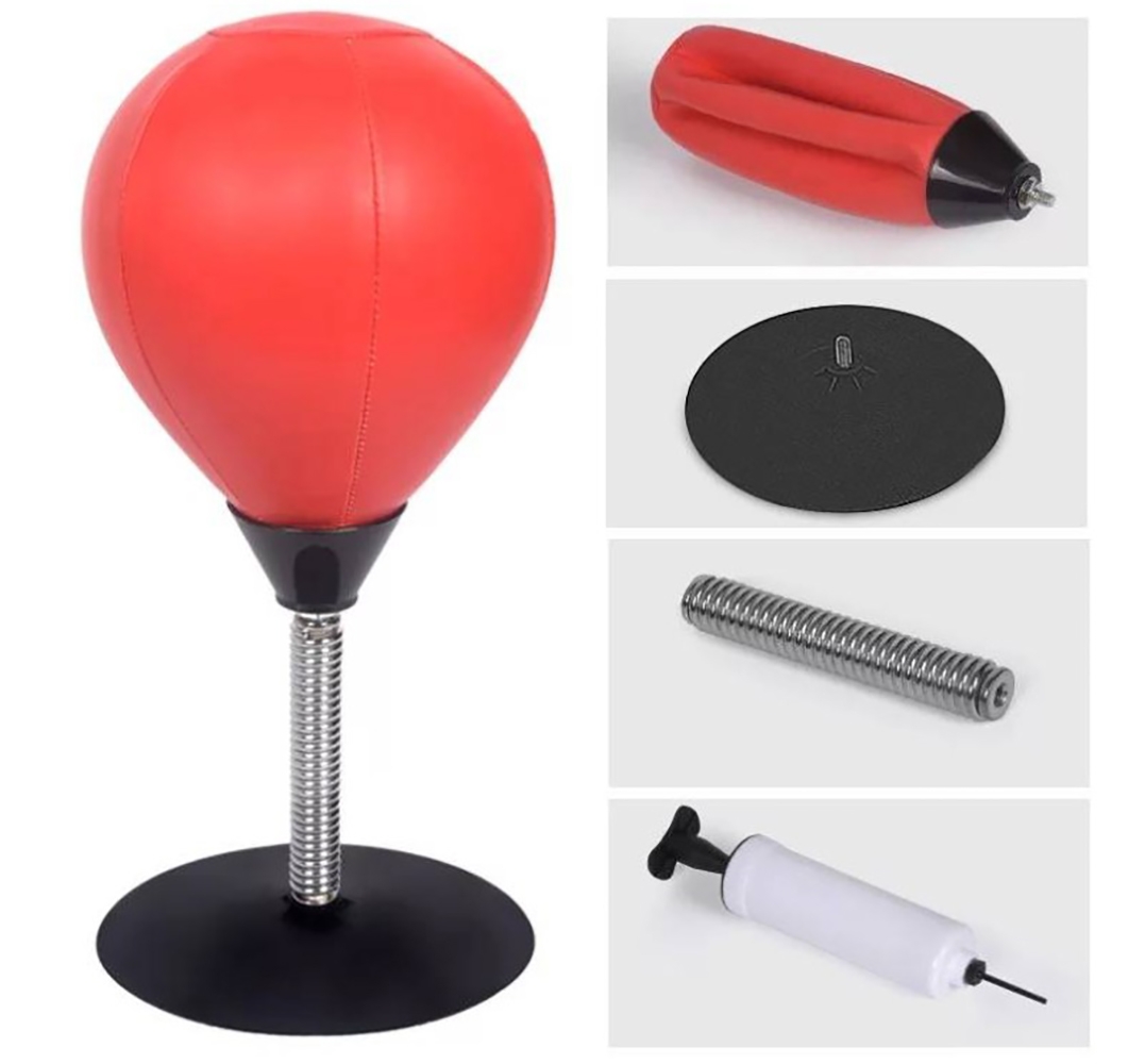 Picture of Netjett XS67024 UNO1RC Kids Boys & Girls Desktop Stress Relieving Punching Bag