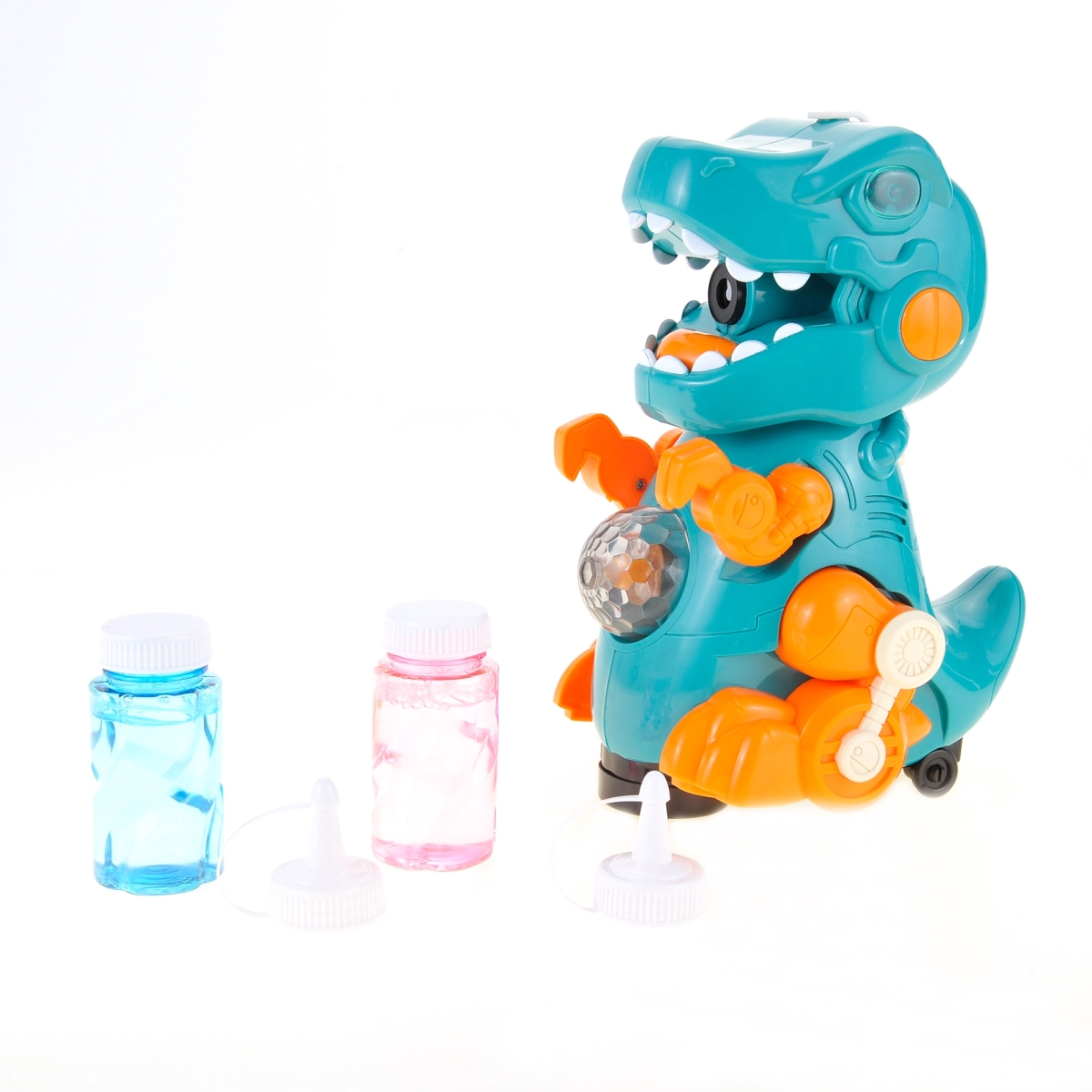 Picture of Netjett XS67027 UNO1RC Kids Boys & Girls Moving Dinosaur Bubble Toy with Light & Music