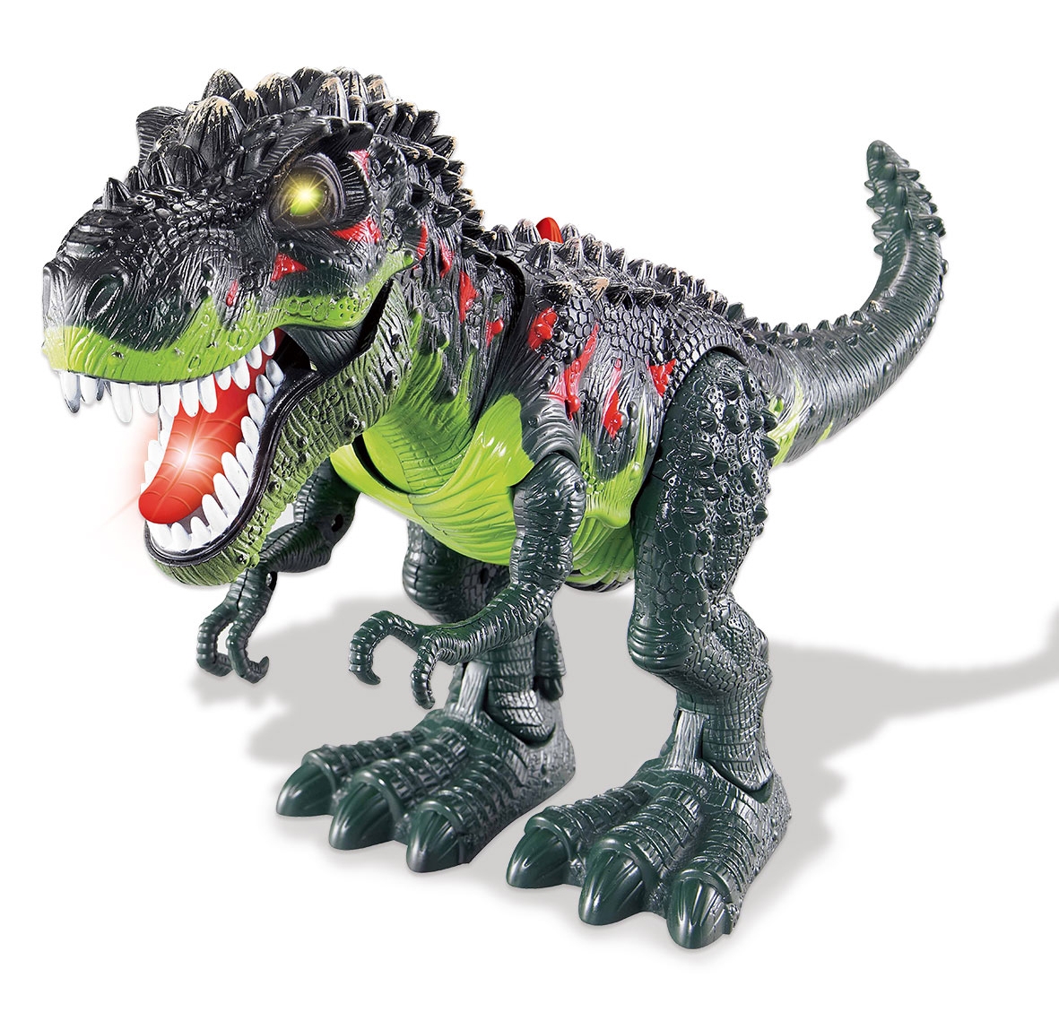 Picture of Netjett XS67099 UNO1RC Kids Boys & Girls Tyrannosaurus T-Rex Dinosaur Toy with Lights & Sounds - Green