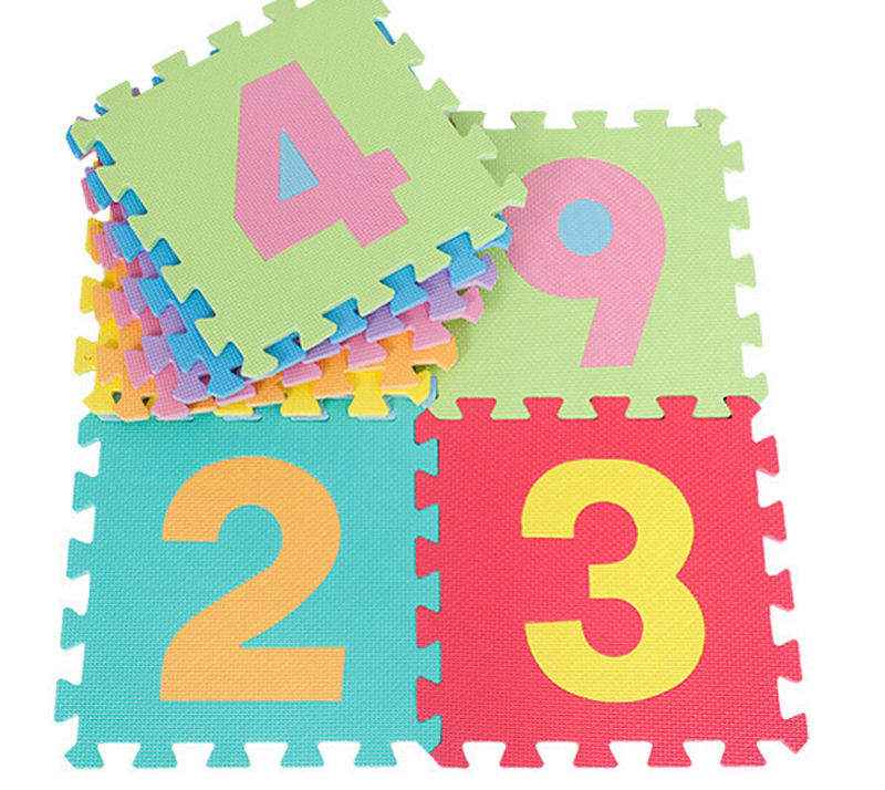 Picture of Netjett XS67290 UNO1RC Kids Boys & Girls Alphabet & Number Puzzle Play Mat