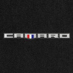 2016-On Ebony Ultimat Camaro Word Logo Mats - Ebony - 2 Piece
